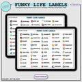 Life Labels - 100 Digital Planning Labels