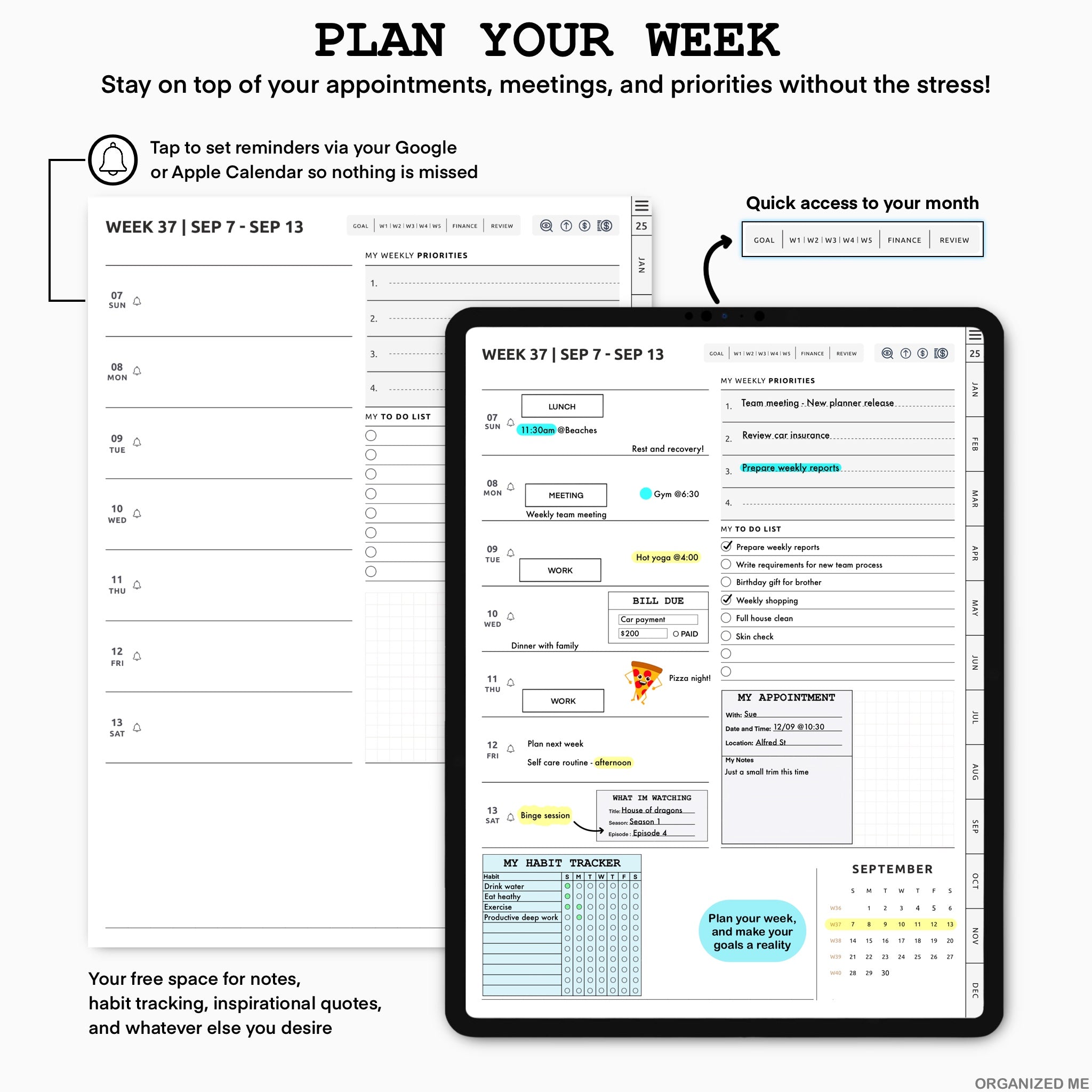 2025 Digital Planner (Free 2026 Planner)