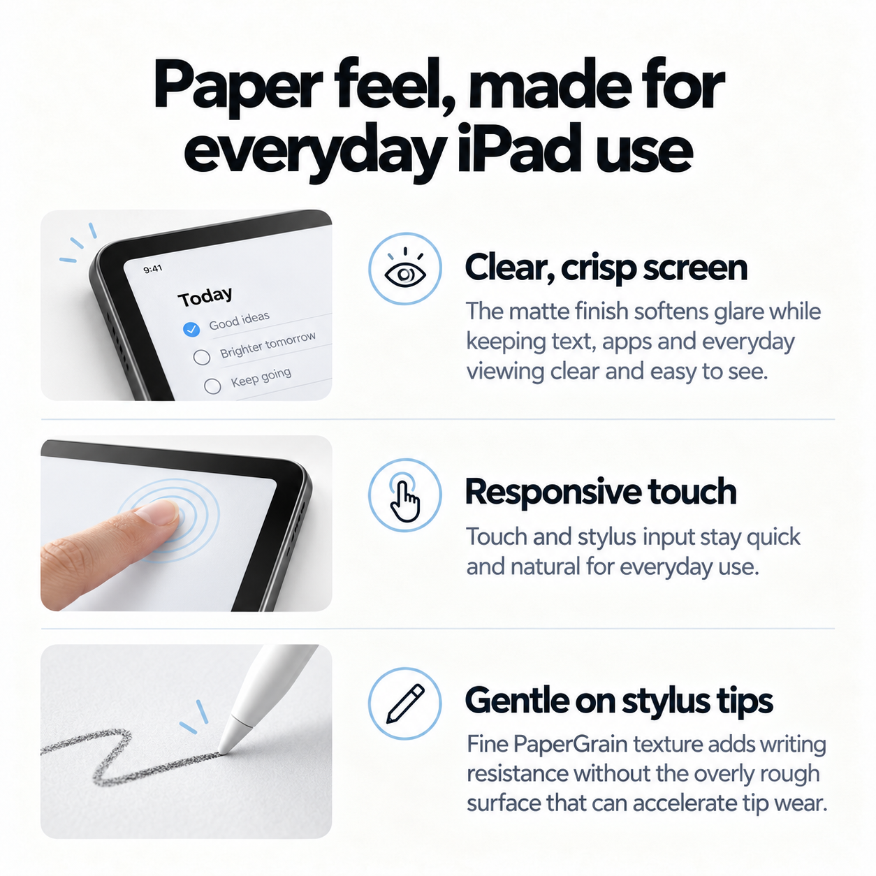 Paper Feel Screen Protector - 2 Pack