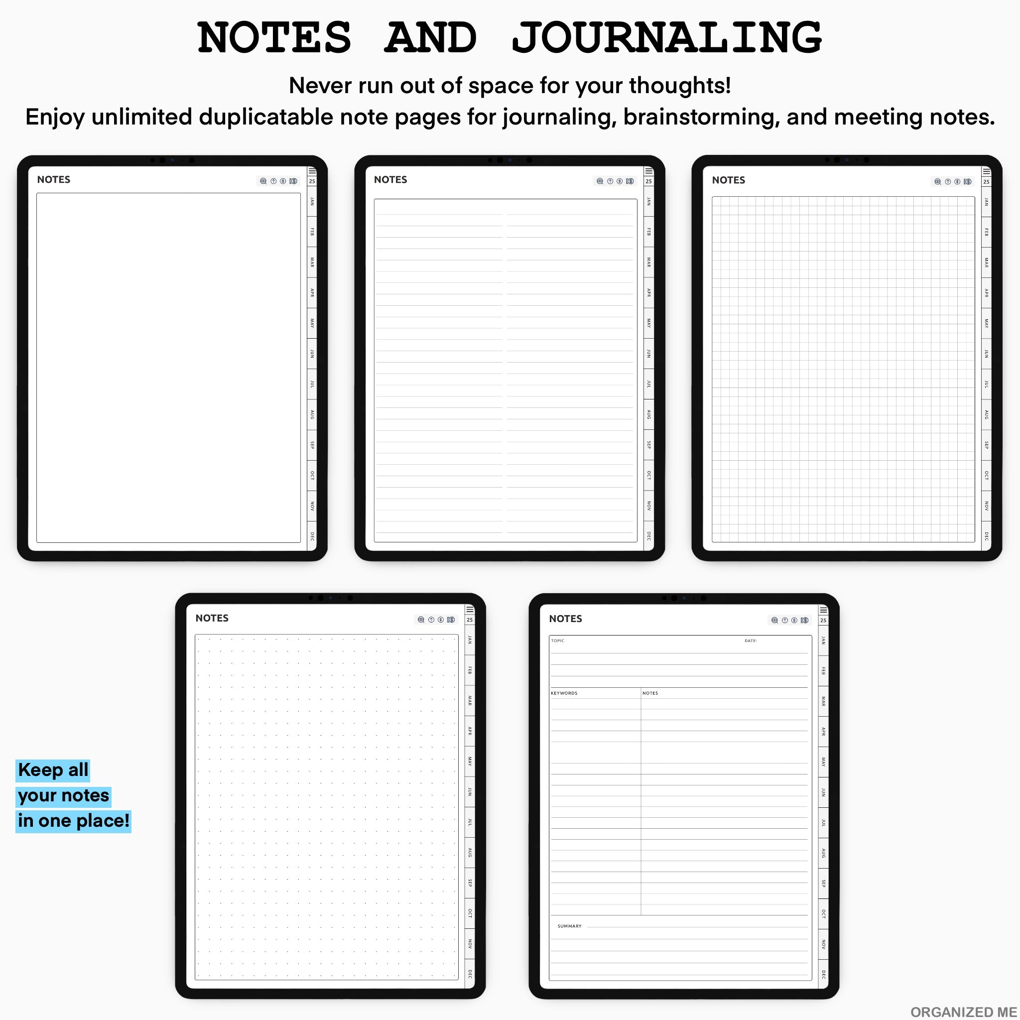 2025 Digital Planner (Free 2026 Planner)