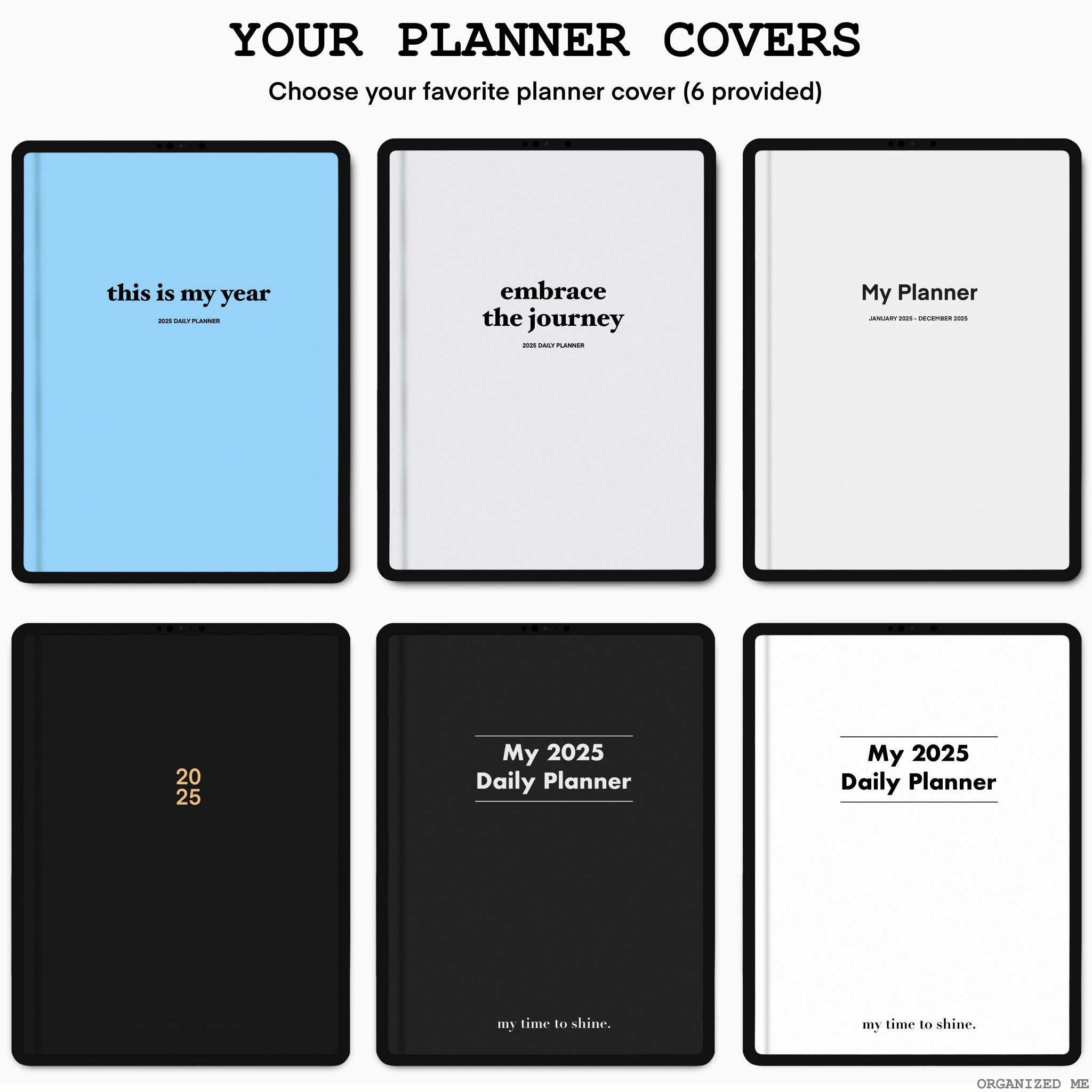 2025 Digital Planner (Free 2026 Planner)