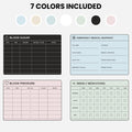 Health & Life Trackers + Labels (7 Colors)