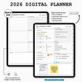 2026 Digital Planner + Free 2027 & 2028 Digital Planner