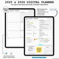 2025 & 2026 Digital Planner (Free 2027 Planner Included)