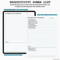 Productivity Power List